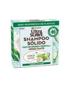 Garnier Ultra Suave Champô Sólido Coco & Aloé Vera 60g