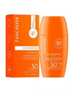 Lancaster Sun Sensitive Tinted Mattifying Fluid Protetor Solar Rosto SPF50 30ml