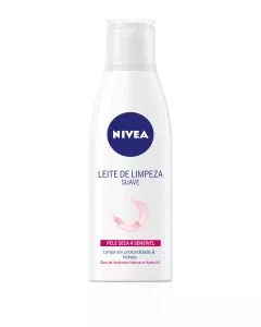 Nivea Leite Limpeza Suave Pele Seca-Sensivel 200ml