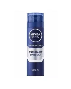 Nivea Men Protect & Care Espuma Barbear 200ml