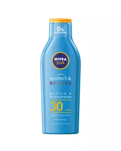 Nivea Sun Protect & Bronze Loção Solar Fp30 200ml