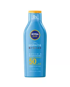 Nivea Sun Protect & Bronze Loção Solar Fp50 200ml