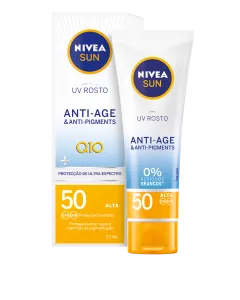 NIVEA SUN UV ROSTO Q10 ANTI-AGE & ANTI-PIGMENTS FP50 50ML