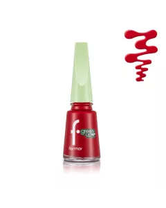 Flormar Green Up Nail Enamel-009 Red Apple 11ml