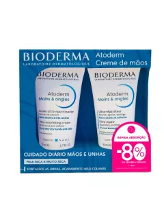 Bioderma Atoderm Conjunto 2x Creme de Mãos e Unhas 50ml