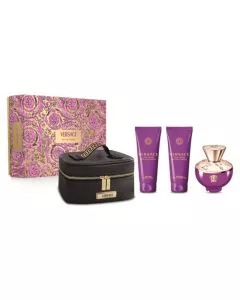 Versace Dylan Purple Pour Femme Coffret Eau de Parfum 100ml 4Pcs NV2024