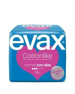 Evax Cottonlike C/ Alas Normal 16un.