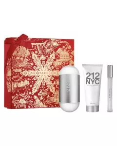 Carolina Herrera 212 Woman Coffret Eau de Toilette 100ml 3Pcs