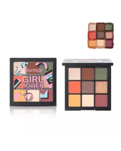 Flormar Girl Power Eyeshadow Palette 001