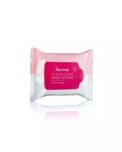 Flormar Clean Care Makeup Wet Wipes 20un