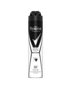 Rexona For Men Desodorizante Spray Invisible Black + White Clothes 150ml